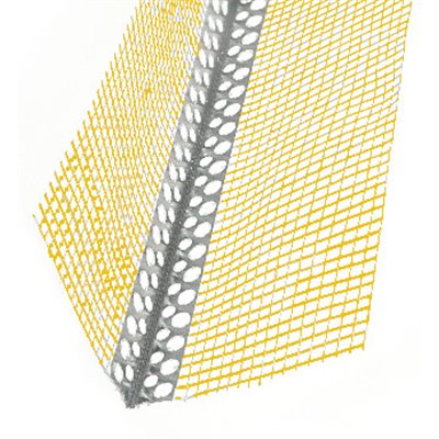 Narożnik aluminiowy z siatką żółtą 3,0mb