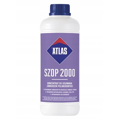 ATLAS SZOP 2000 do usuwania zabrudzeń polimerowych