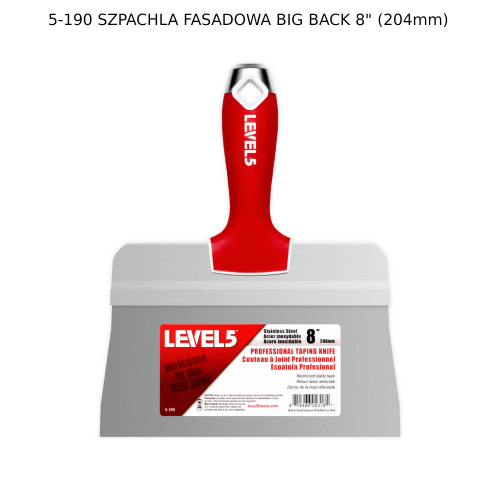 level 5 szpachla fasadowa big back 8" 5-190