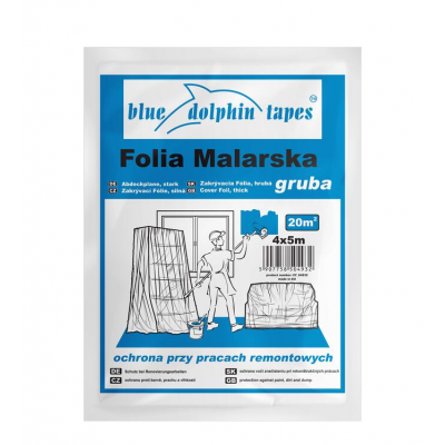 blue dolphin folia malarska gruba